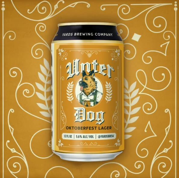 Unter Dog: Brownstein Brands and Markets Classic Oktoberfest Lager for Yards Brewing Company 